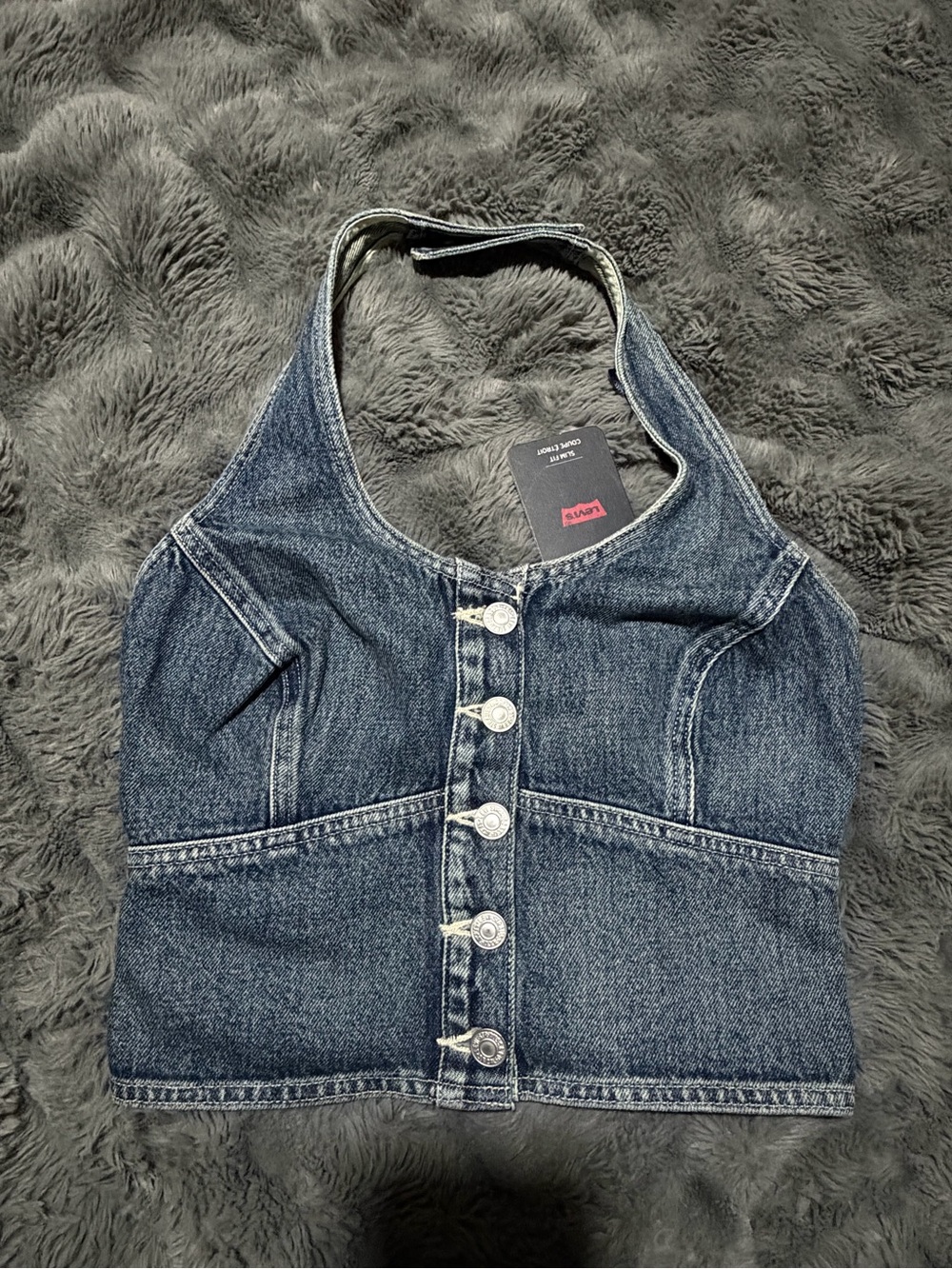 Levis Denim Halter Top